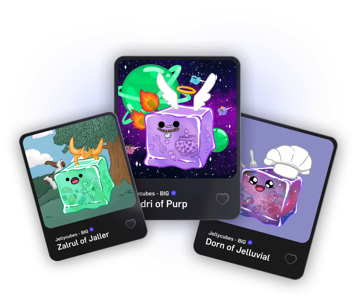 Jellycubes are your ticket into the Exclusive Block Investment Group